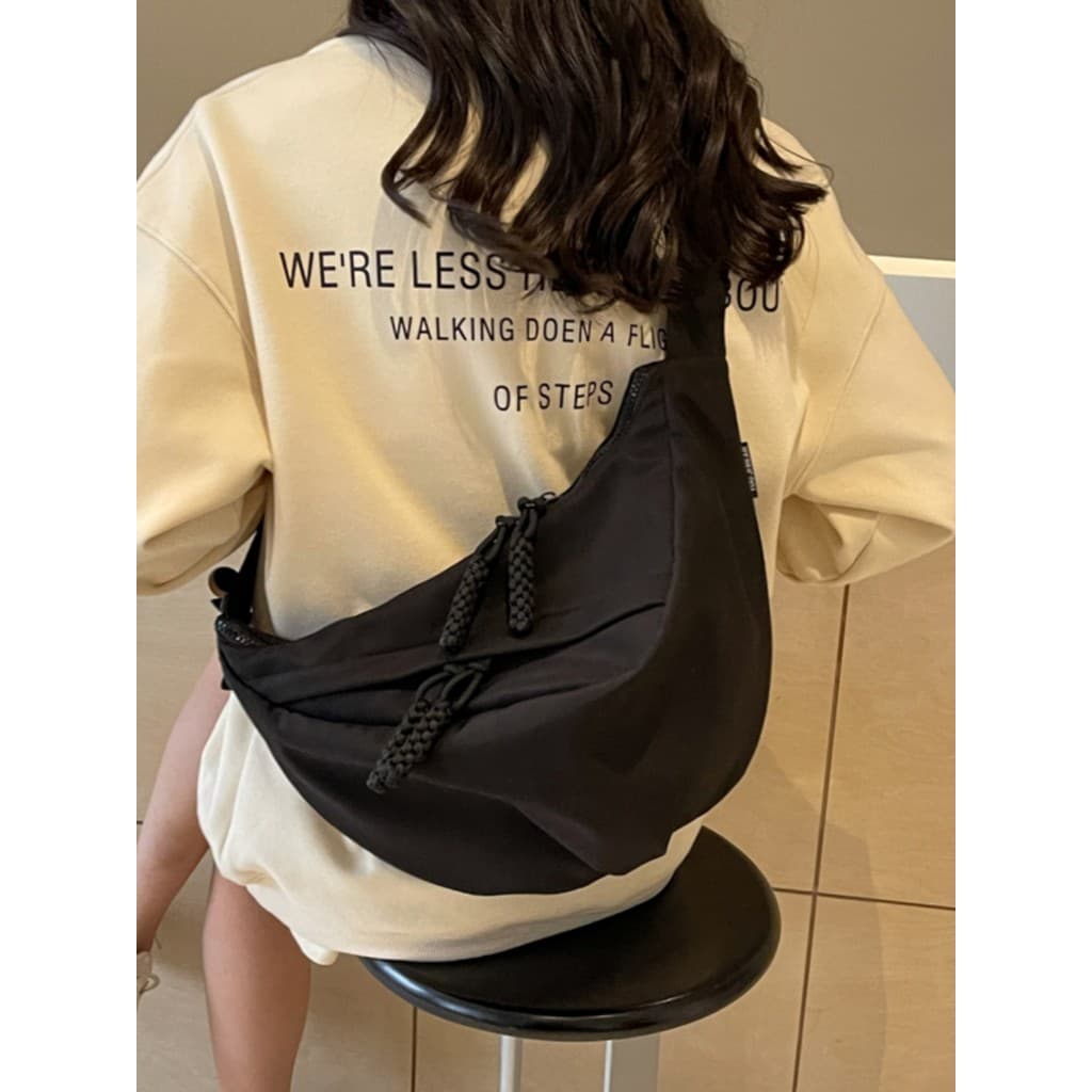 Bolsa mensageiro feminina bolsa bolinho 2026 novo estilo bolsa Casual senhoras leve esportes ciclismo mochila bolsa de o
