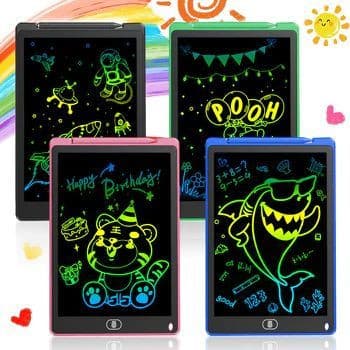 Tablet Lousa Magica Infantil Digital LCD "Tela Colorida 10.5 polegadas" Acompanha Caneta Original