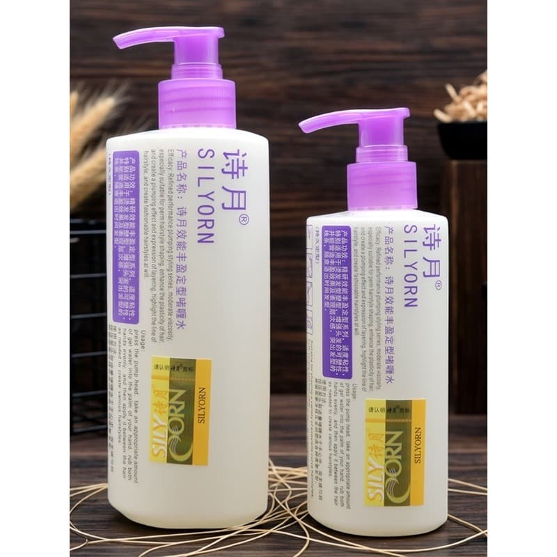 Shiyue gel creme eficaz Plumping estilo gel água cabelo masculino feminino curto cabelo encaracolado estilo de cabelo li
