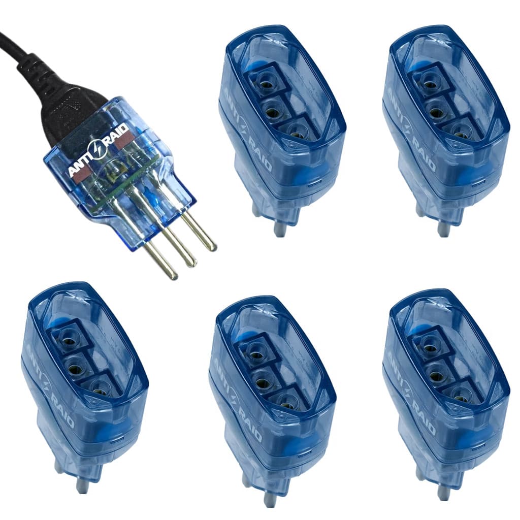 Protetor Eletrico Dps Anti Raio e Anti Surtos 3 Pinos 10a Embastec