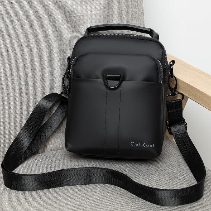 Bolsa de ombro tamanho pequeno bolsa masculina saco do mensageiro Mini pequena mochila Oxford pano multifuncional moda m