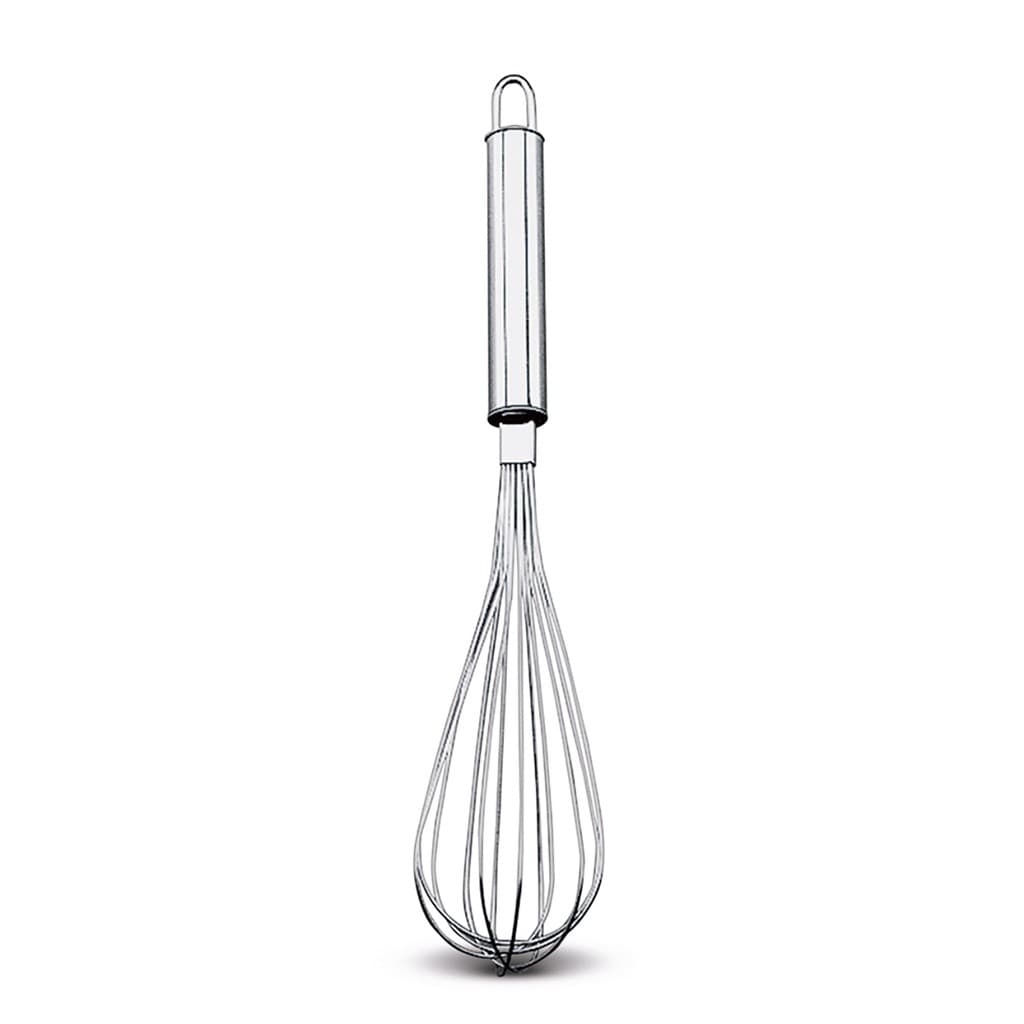 Batedor Manual Fouet Profissional Brinox Top Pratic 31 cm Aço Inox