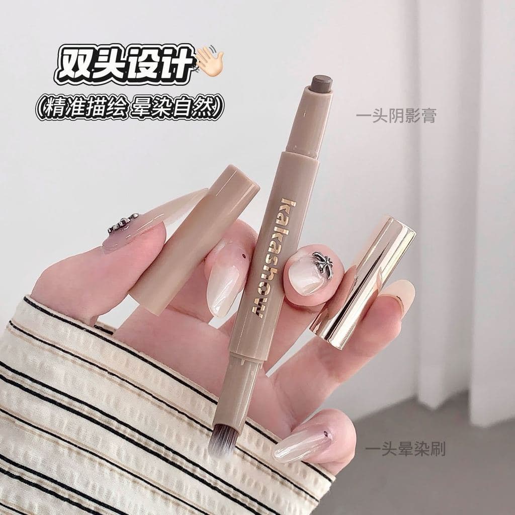 30s ponte de nariz alto rápido ~ modelagem caneta de contorno facial sombra de brilho Natural rosto sensação de osso tri