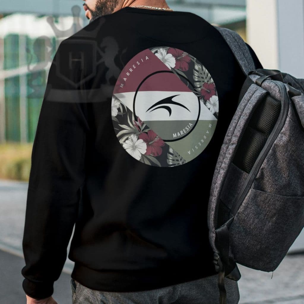 Moletom Cola Careca Maresia - Estampa Florida - Blusa de Frio Masculina e Feminina