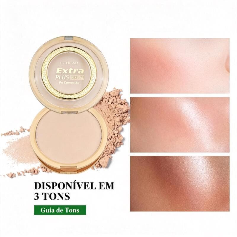 Blush Compacto Efeito Natural Melu BRPCC2004