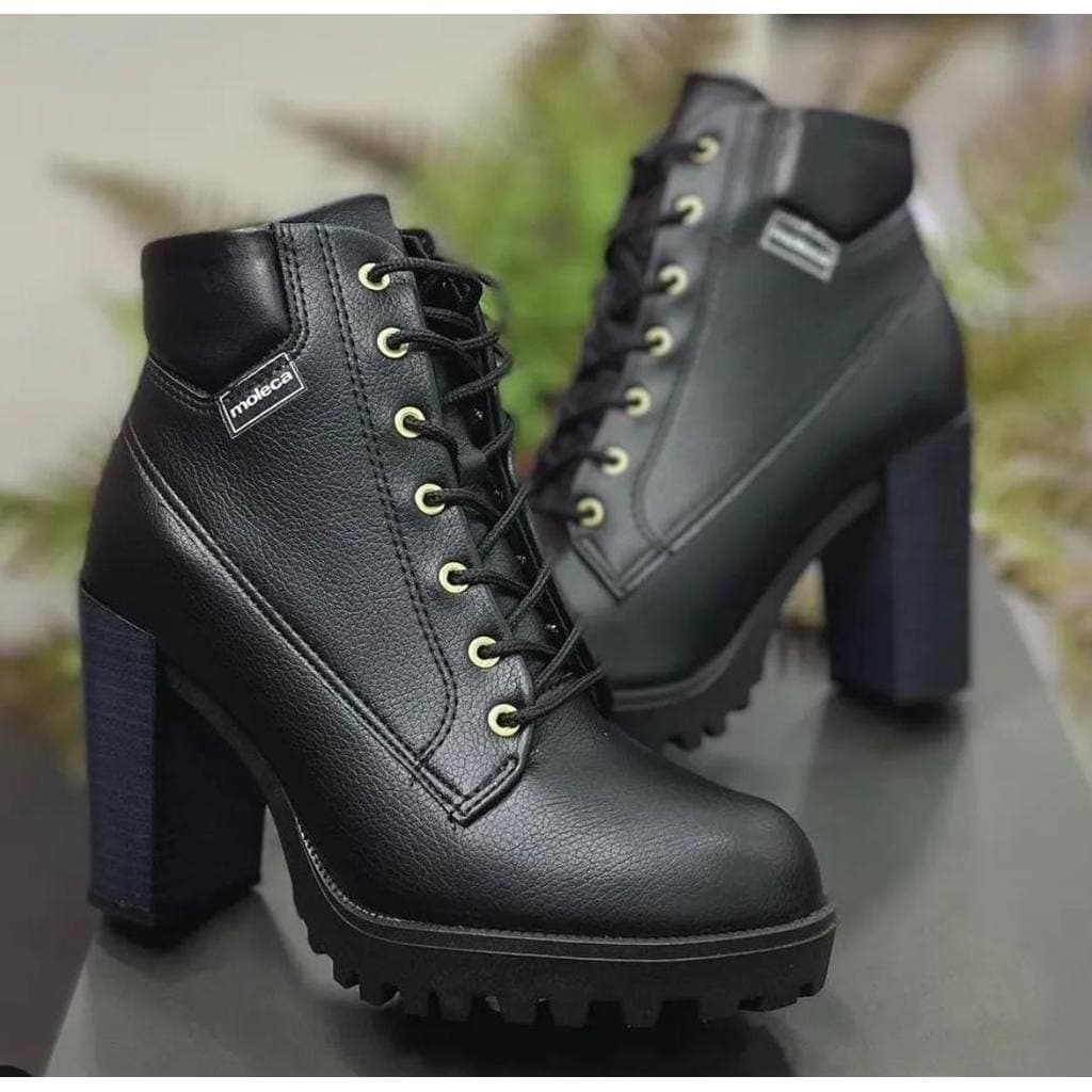 Bota Coturno Moleca Bota Coturno Moleca Feminino
