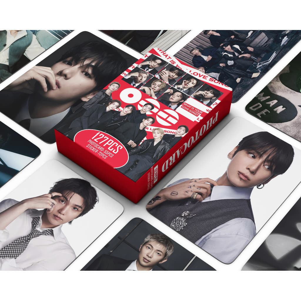 Kpop127 Pçs/Caixa BTS ARIRANG Photocards KPOP LOMO Cartão Coleção JUNG KOOK V