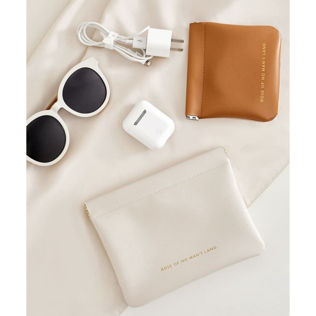 Kit2 Necessaire Bolsa Bolsinha Porta Objetos Pessoais Feminina Masculina Com Fechado De Ima Impermeável