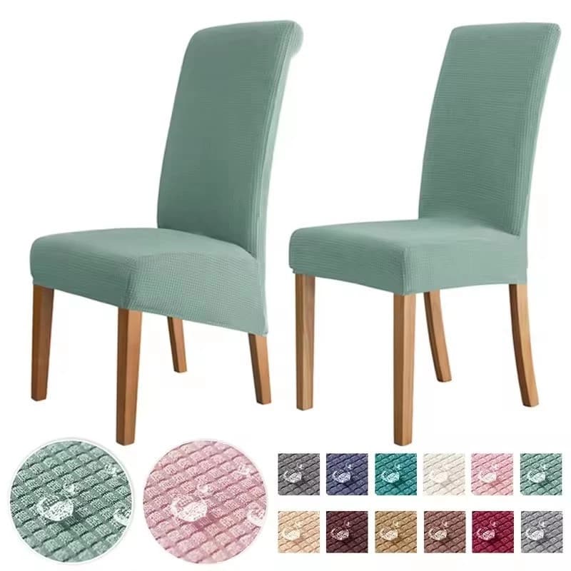 Capa Extensível Repelente De Água Para Cadeira , Sala De Jantar , Assento , Festa , Casamento , Casa