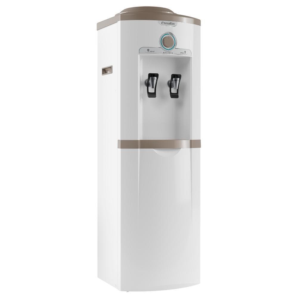 Bebedouro de Coluna Esmaltec EGC35B Reservatório 3,5L 220V Branco com Compressor