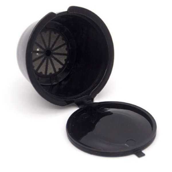 2/3/4 Pcs CáPsula Café ReutilizáVel TrêS CoraçõEs/Dolce Gusto Preto PromoçãO