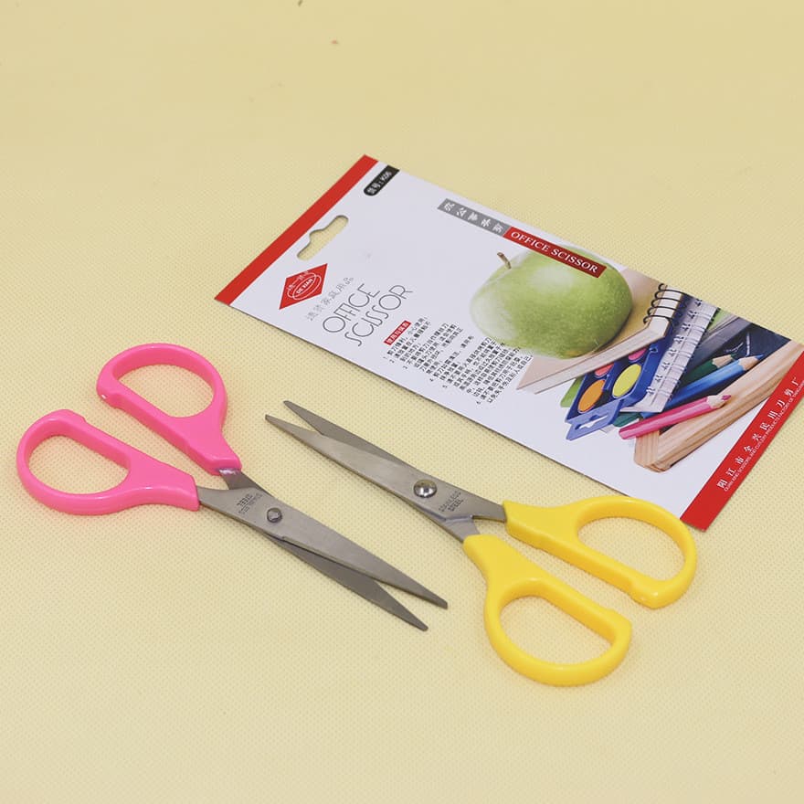 Dexian tesoura K06 aço inoxidável escritório assuntos tesoura arte tesoura corte de papel estudante tesoura comprimento