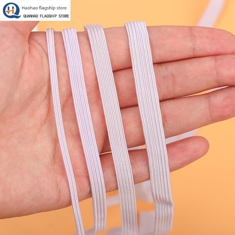 Faixa elástica importada do Japão, alta elasticidade, cinto plano fino para calças de bebê, faixa de borracha, elasticid