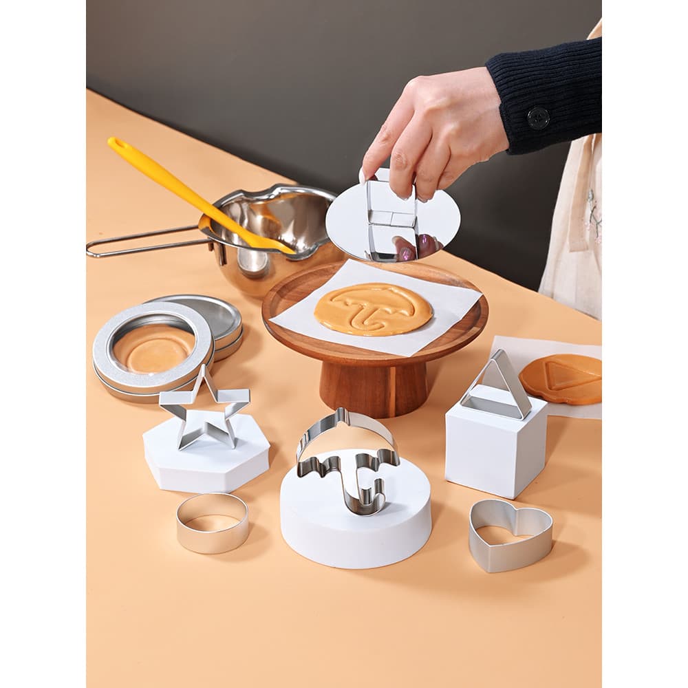 Molde de bolo de açúcar diy fivela caseira bolo de açúcar guarda-chuva adereços caixa modelo conjunto de ferramentas de