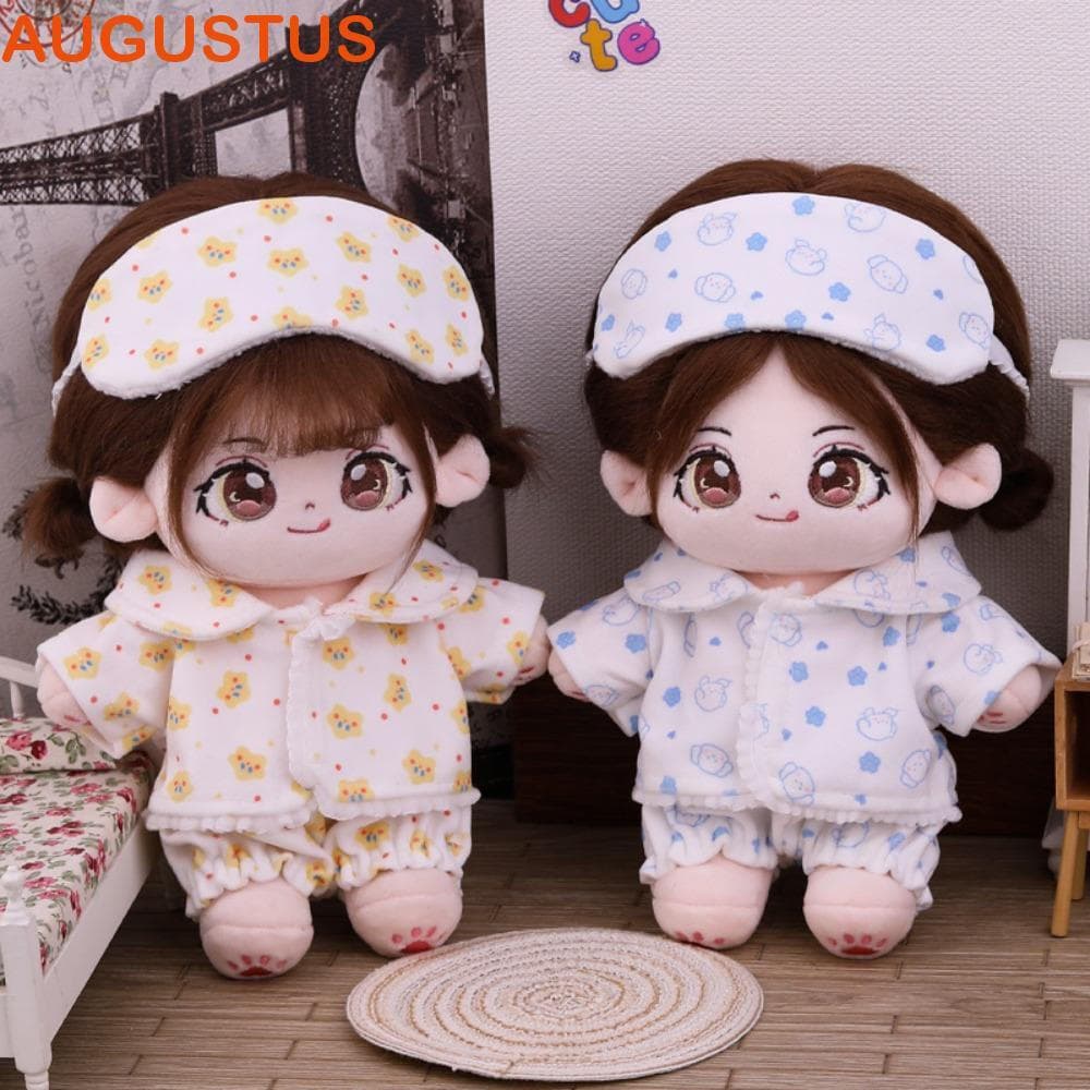 AUGUSTUS 20CM Roupas De Boneca De Algodão , Calças De Remendo De Pelúcia Terno , Brinquedos De Desenho Animado