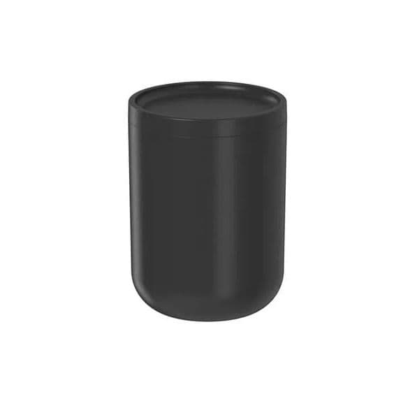 Porta Algodão Bold Preto Fechado Martiplast