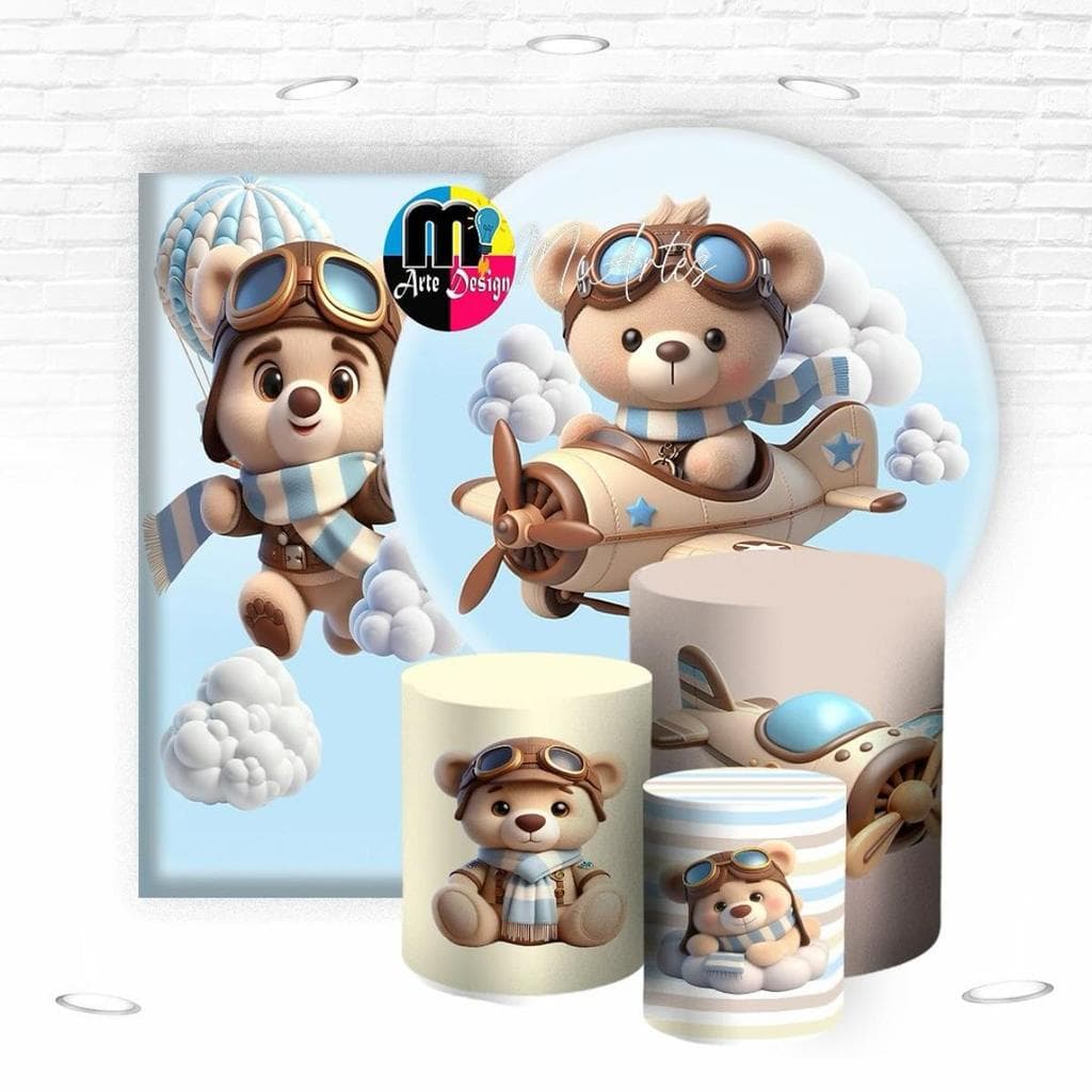 Capa de Painel capa de cilindros - URSO AVIADOR MODELO 8