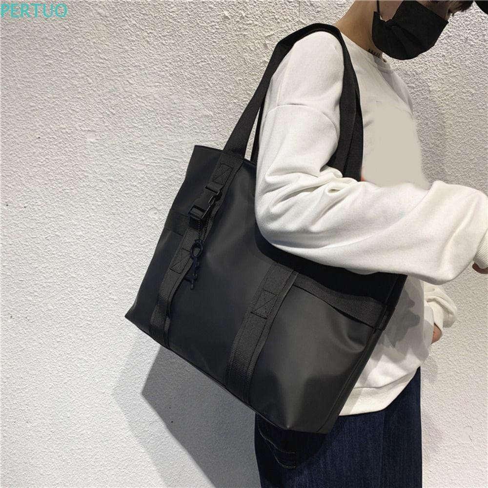 Bolsa Tote Masculina PERTUO , De Ombro À Prova D'água De Grande Capacidade Bagagem De Viagem Simples Para Deslocamento C