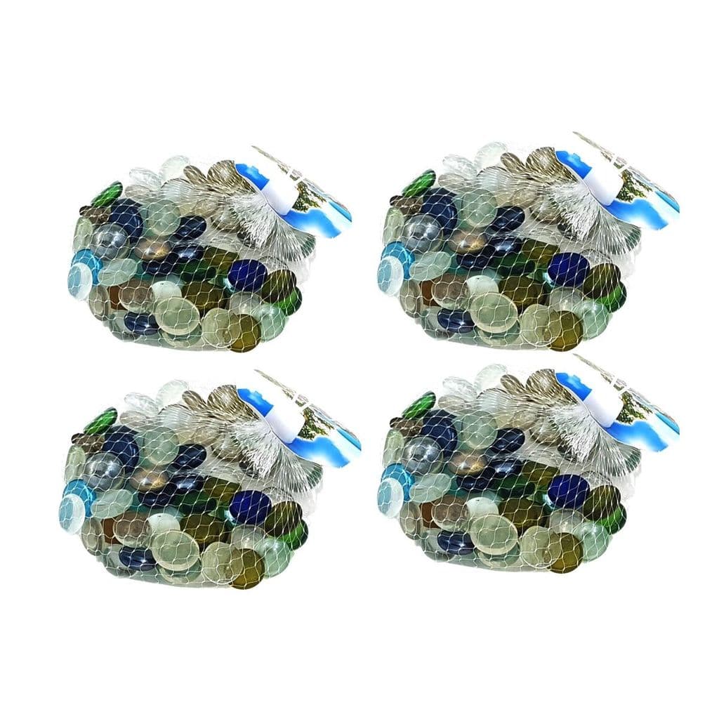 KIT 1000 G PEDRA DECORATIVA BRILHOSA, AQUÁRIOS,  VASOS