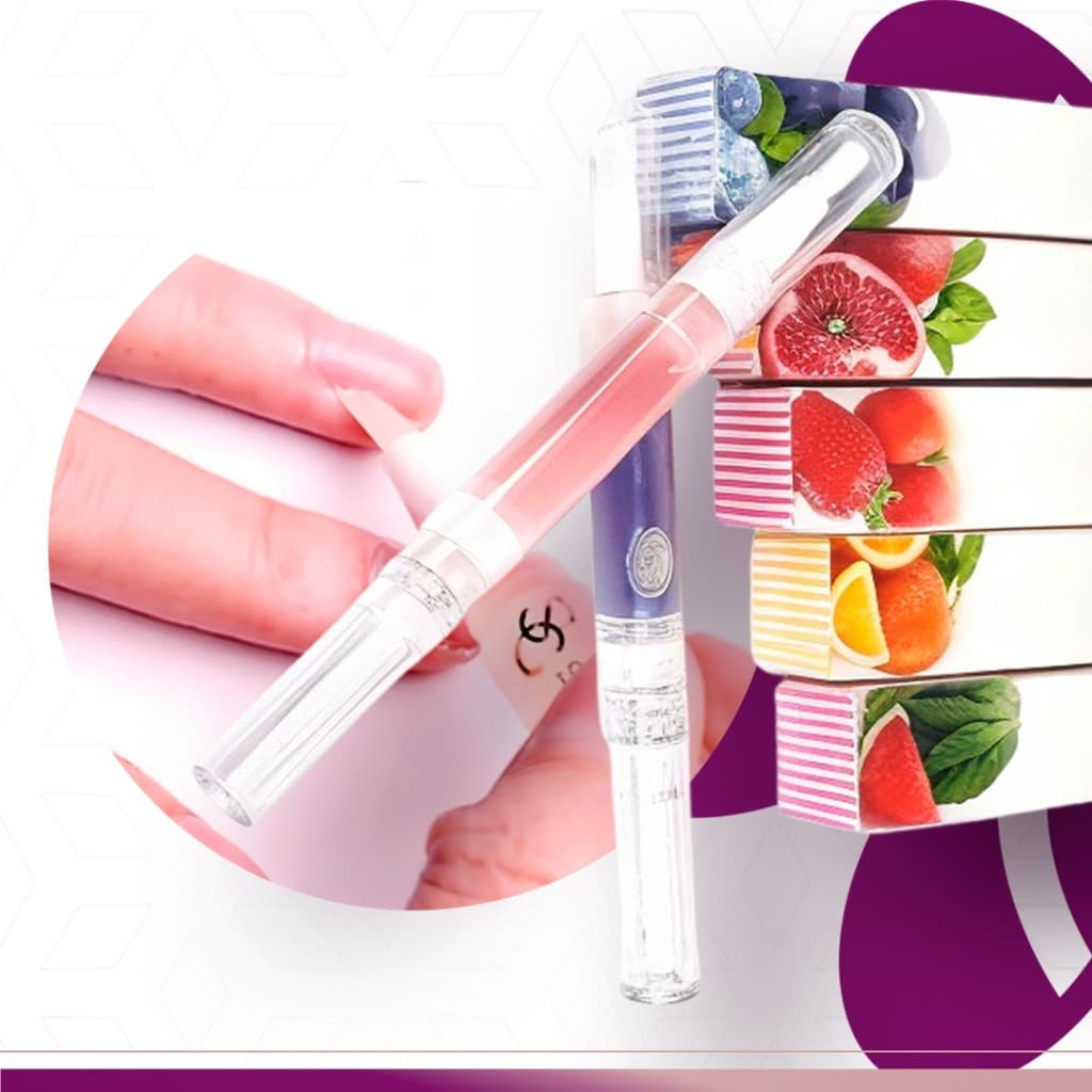 Kit Caneta Oleo Hidratante P/unha Cutícula Com Vitaminas e Óleos Essenciais