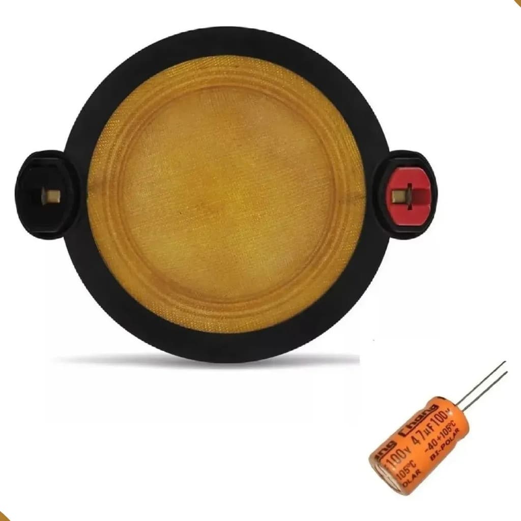Reparo Para Corneta Driver D250 Trio Com Capacitor De Driver
