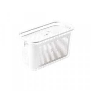 Pote Hermético Slim 1700 ML Multiuso 22,5x10Cm Branco Paramount