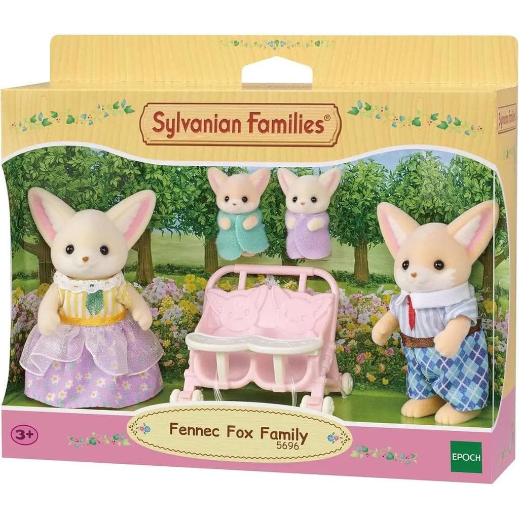 Família das Raposas do Deserto - Sylvanian Families 5696 Epoch