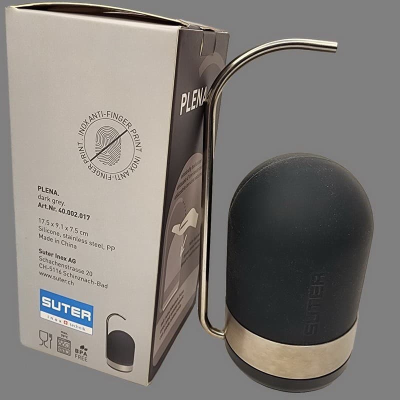 Produtos de luxo nórdicos de alta qualidade, Silicone, aço inoxidável, tipo Push, dispensador de sabão, desinfetante par