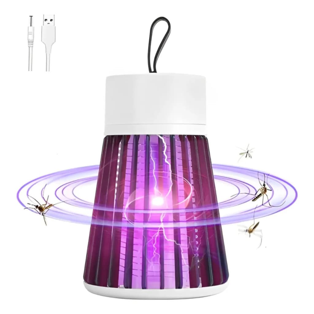 Lâmpada Led Elétrica Anti Inseto Mata Mosquito Repelente