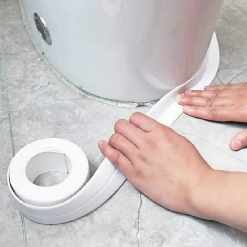 Fita De Vedação Impermeável 3 Metros  Branca Disponivel-MFT1