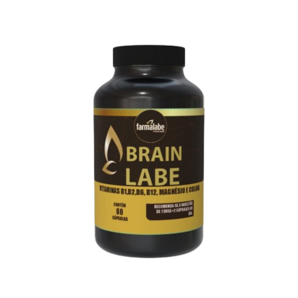 BRAINLABE - Foco, Memória e Performance Mental - 60 CAPS
