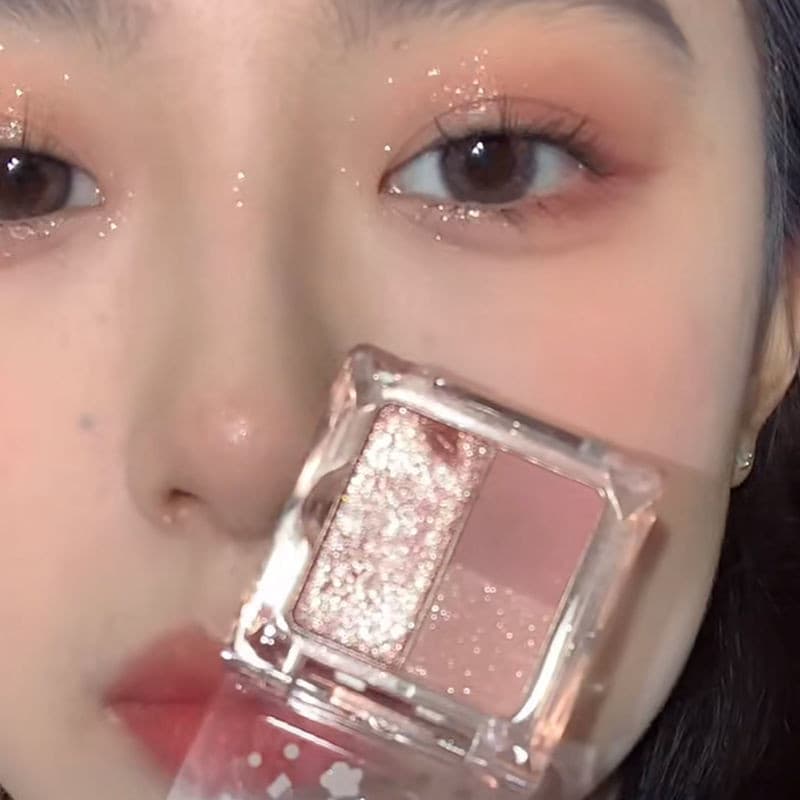 23 novo produto paleta de sombra de uva gelo três cores bonito nova rosa quatro cores nuvem escura goma nicho loja princ