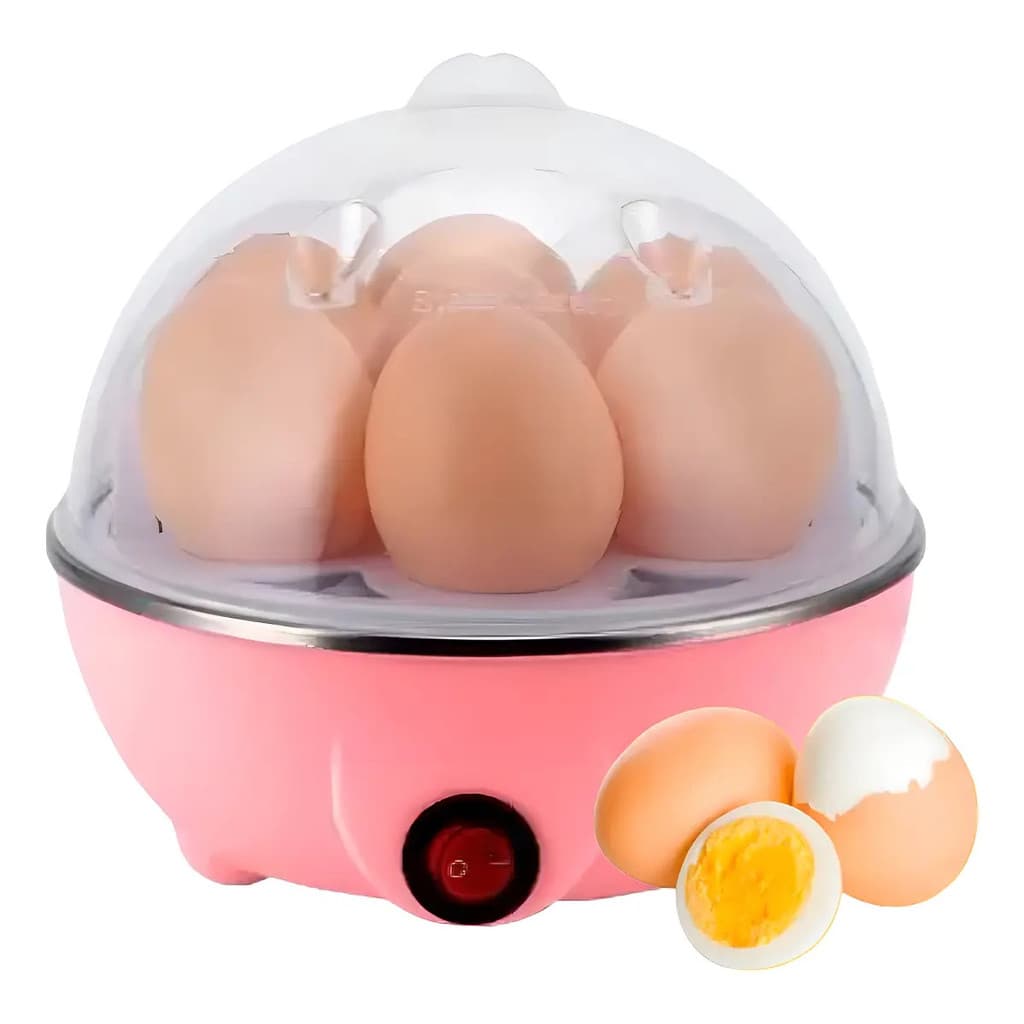 Cozedor De Ovos Elétrico Portatil Cozinhar A Vapor Legumes Aleatório 127v 50 Hz 350W