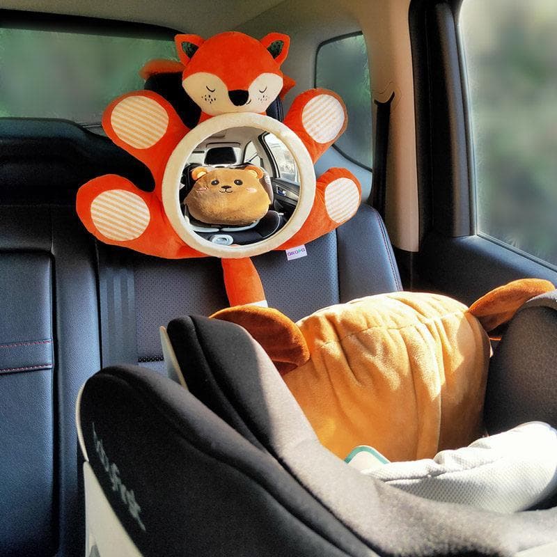 Aikaya assento de segurança infantil reverso espelho do bebê cesta espelho retrovisor carro espelho de observação do beb