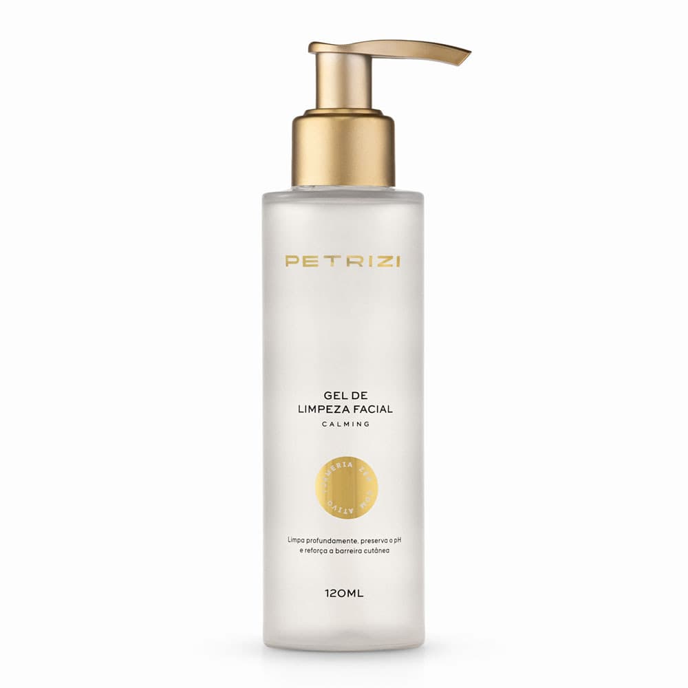 Gel de Limpeza Facial Calming Petrizi 120ml