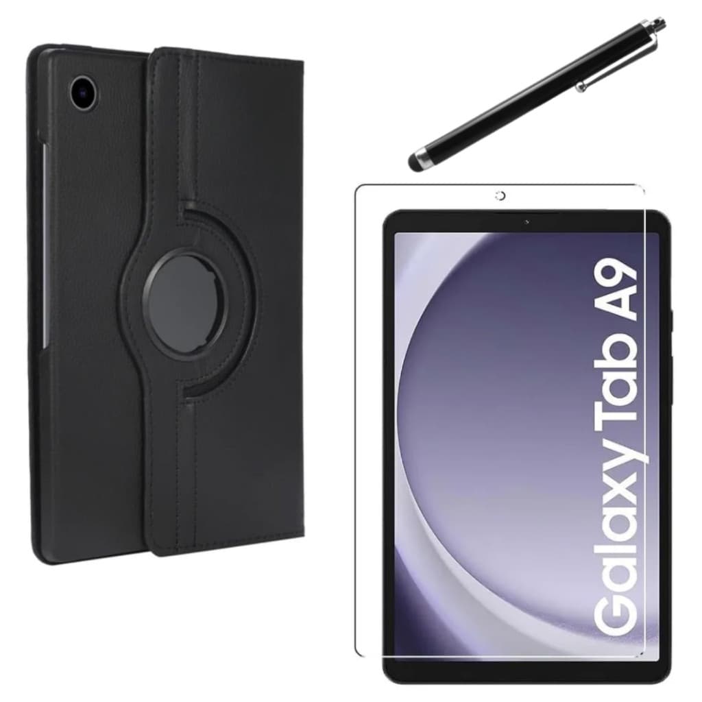 Kit Completo Capa + Película + Caneta Para Galaxy Tab A9/ 8.7” E A9/Plus 11”Polegadas SM- X110/X115/ SM- X210/X215/X216