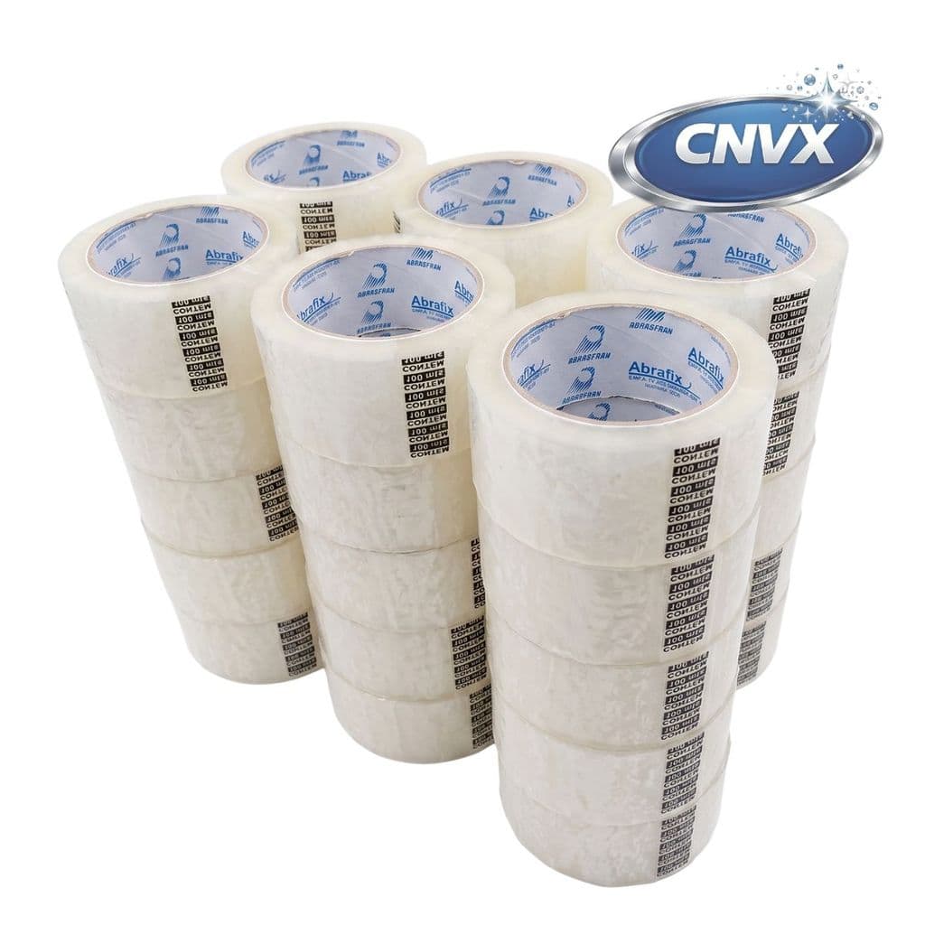 Kit 5 Rolos Durex Fita Transparente Grossa Adesiva 45mm X 100m Larga Papelaria