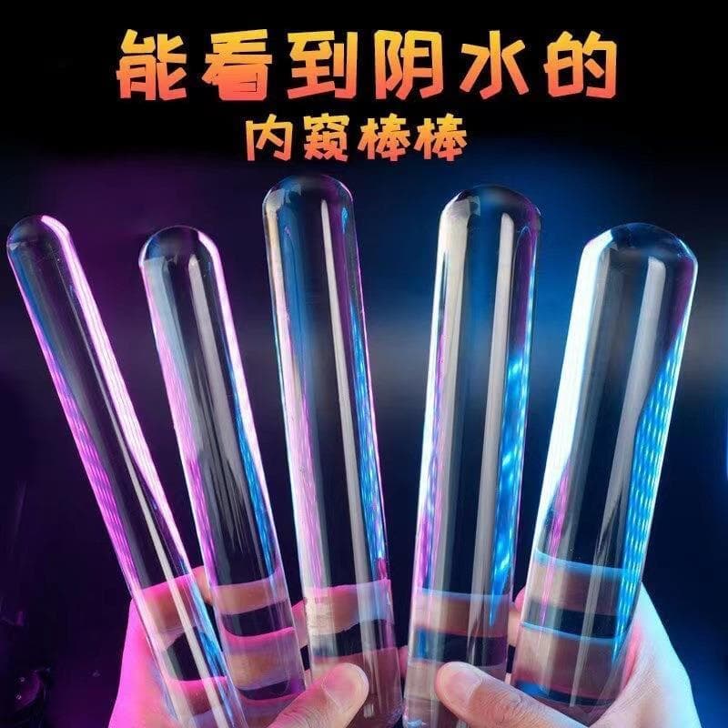 Massageador de cristal de vidro massageador endoscópico resistente a altas temperaturas dispositivo de ponto de acupuntu