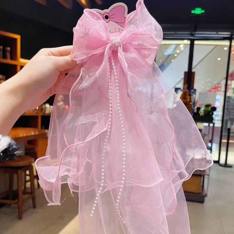 Crianças congeladas bandana Super fada princesa véu vestir-se Headwear meninas aniversário acessórios para o cabelo meni