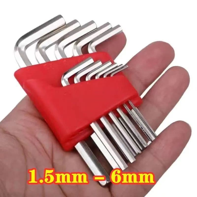 Chave allen alemã de liga S2 de alta dureza, ferramentas allen, soquete hexagonal, Torx, allen, estrela, conjunto de cha