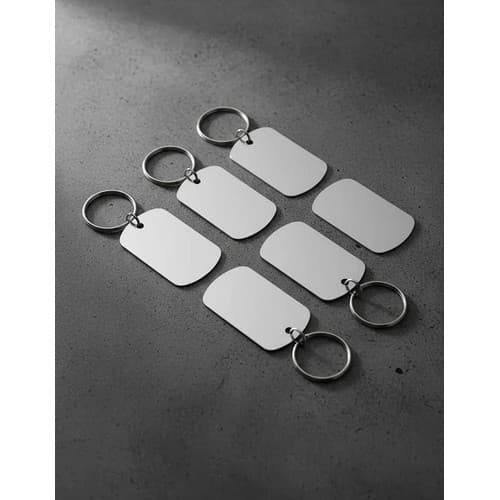 Chaveiro Metal Plaquinha Kit 60 Unidades