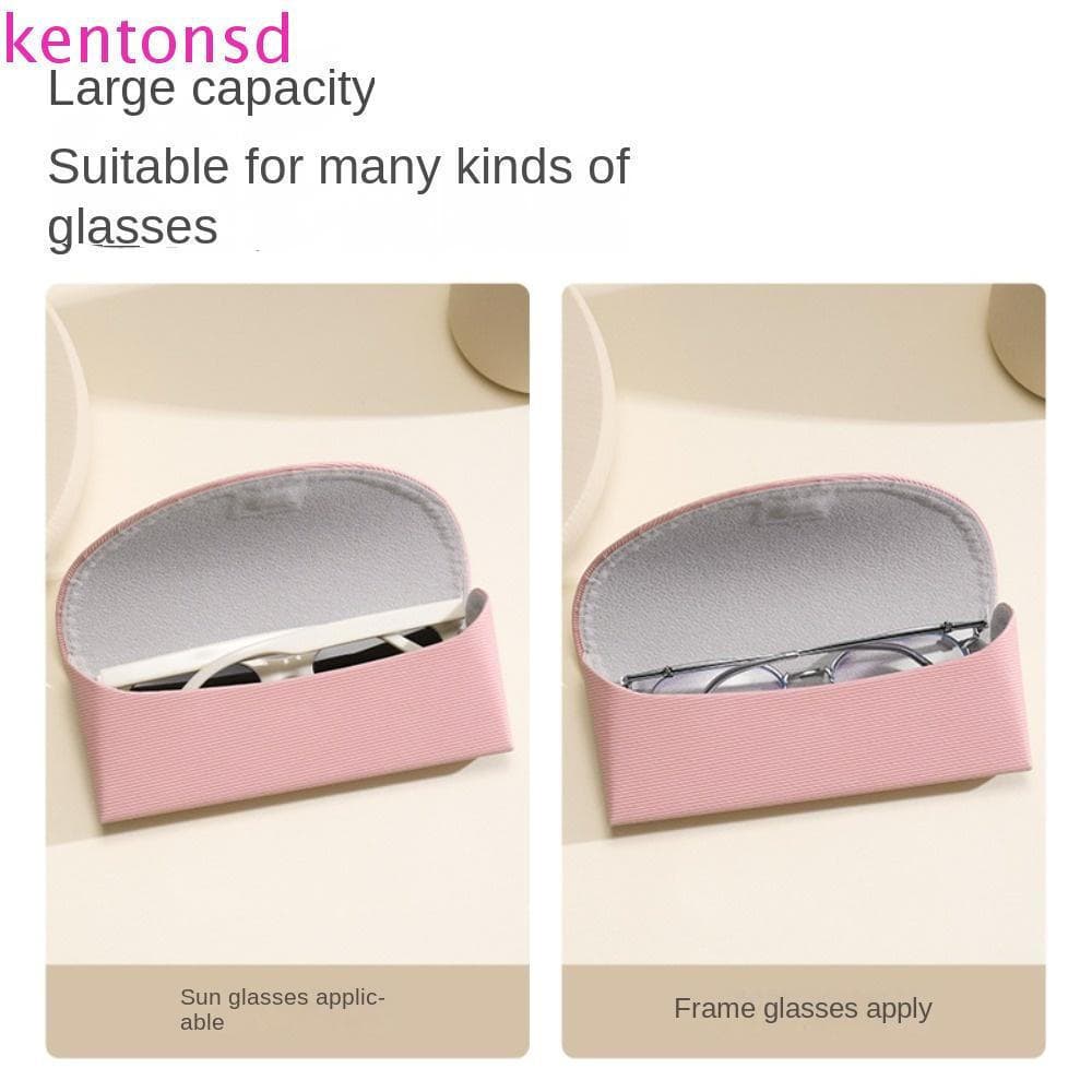 Estojo Para Óculos KENTONSD PU , Caixa De Couro Sol , Bolsa