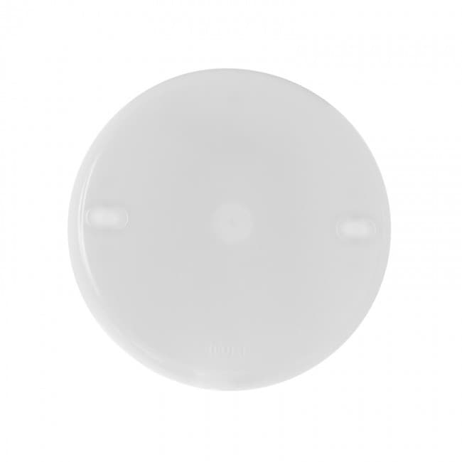 Placa Cega Redonda 4 Polegadas Ilumi Stylus Branca