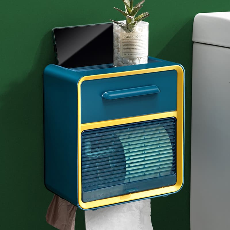 Caixa de tecido higiênico caixa de papel higiênico papel higiênico rolo de papel higiênico prateleira à prova dwaterproo