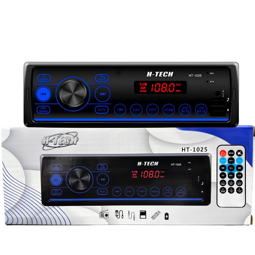 Rádio Som Automotivo Mp3 C/ Bluetooth e FM Melhor Q Pioneer