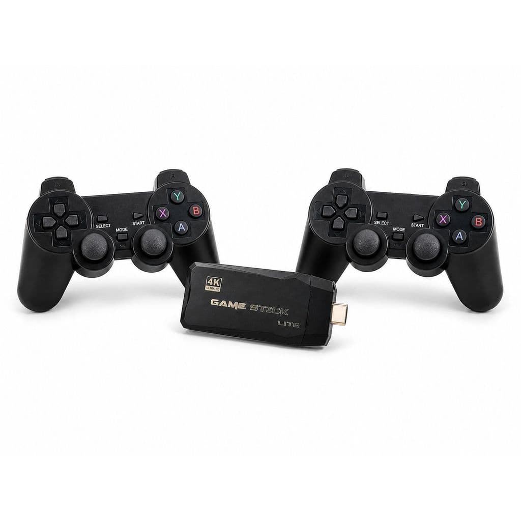 Game Stick Console Retrô HDMI 2 Controles + Jogos Clássicos