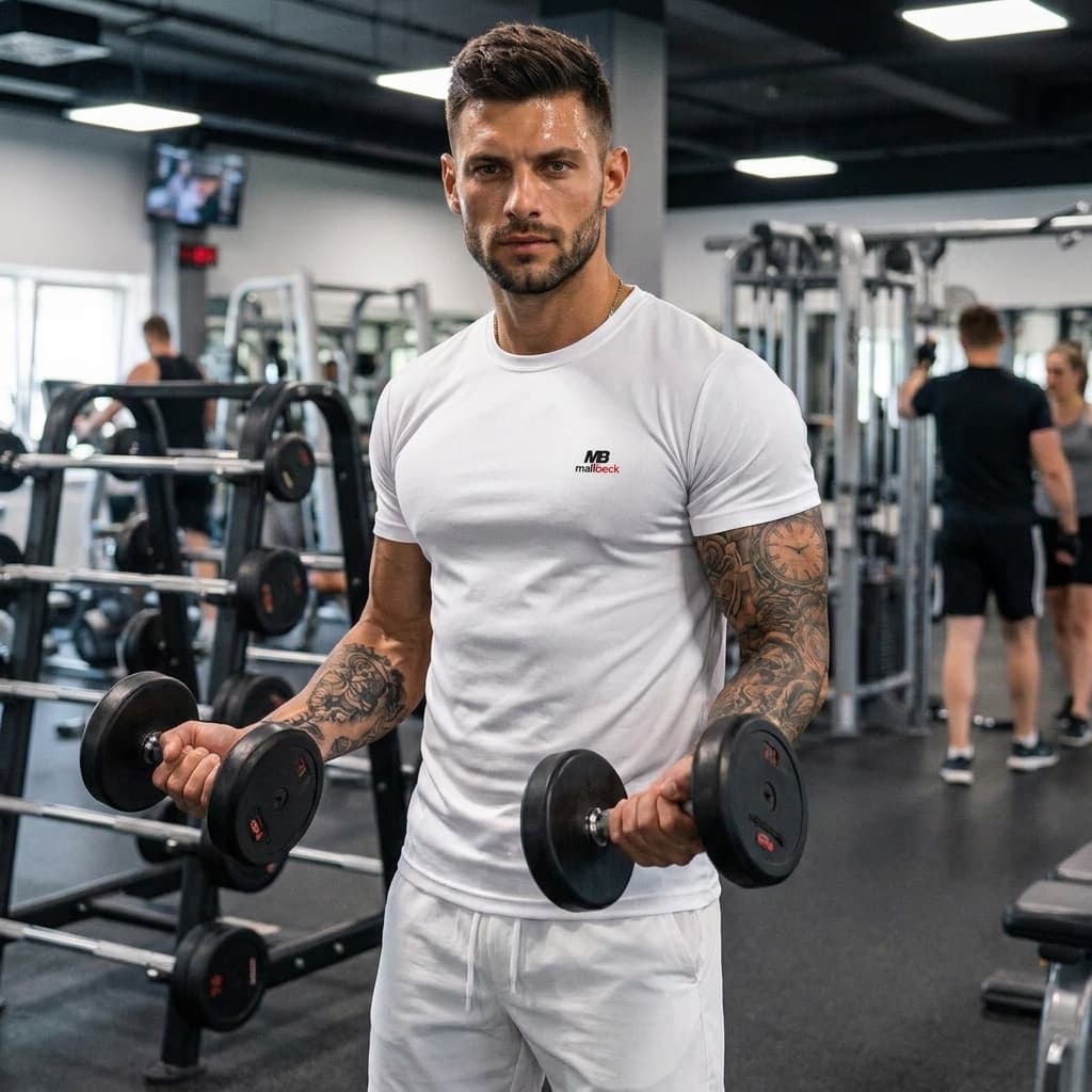 Kit 2 Camisa Masculina Dry Fit Academia Corrida Respirável Premium Mallbeck Roupa