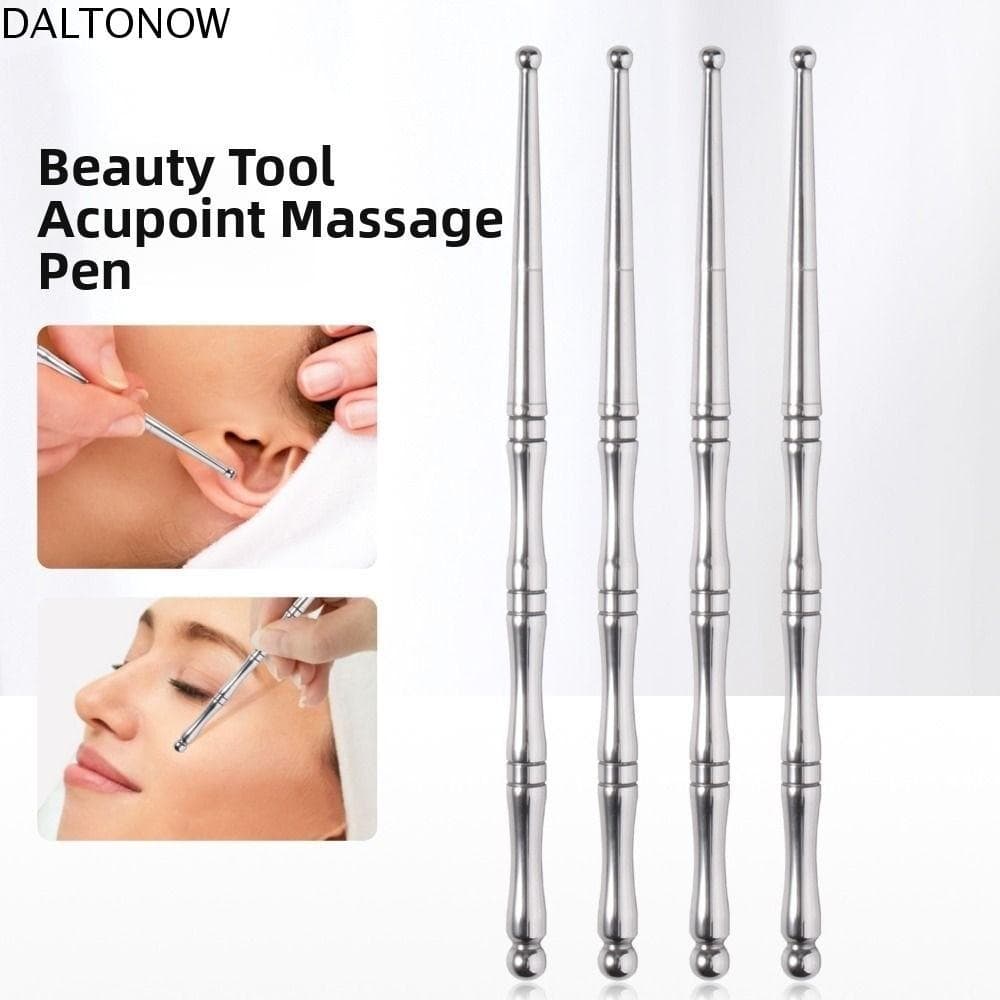Caneta De Acupuntura DALTONOW , Ferramenta Massageadora De Ponto De Gatilho De Aço Inoxidável Antirrugas , Meridianos De
