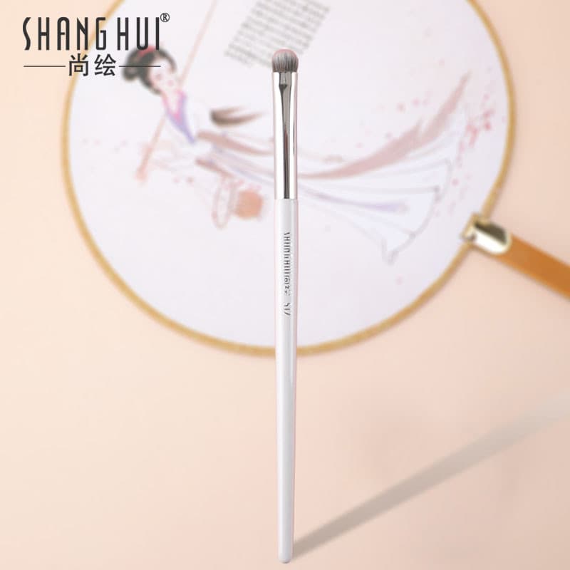 Shanghu 512 Pincel de sombra para olhos, pequeno detalhe, manchas, maquiagem para os olhos, cabelo macio, Cangzhou, olho