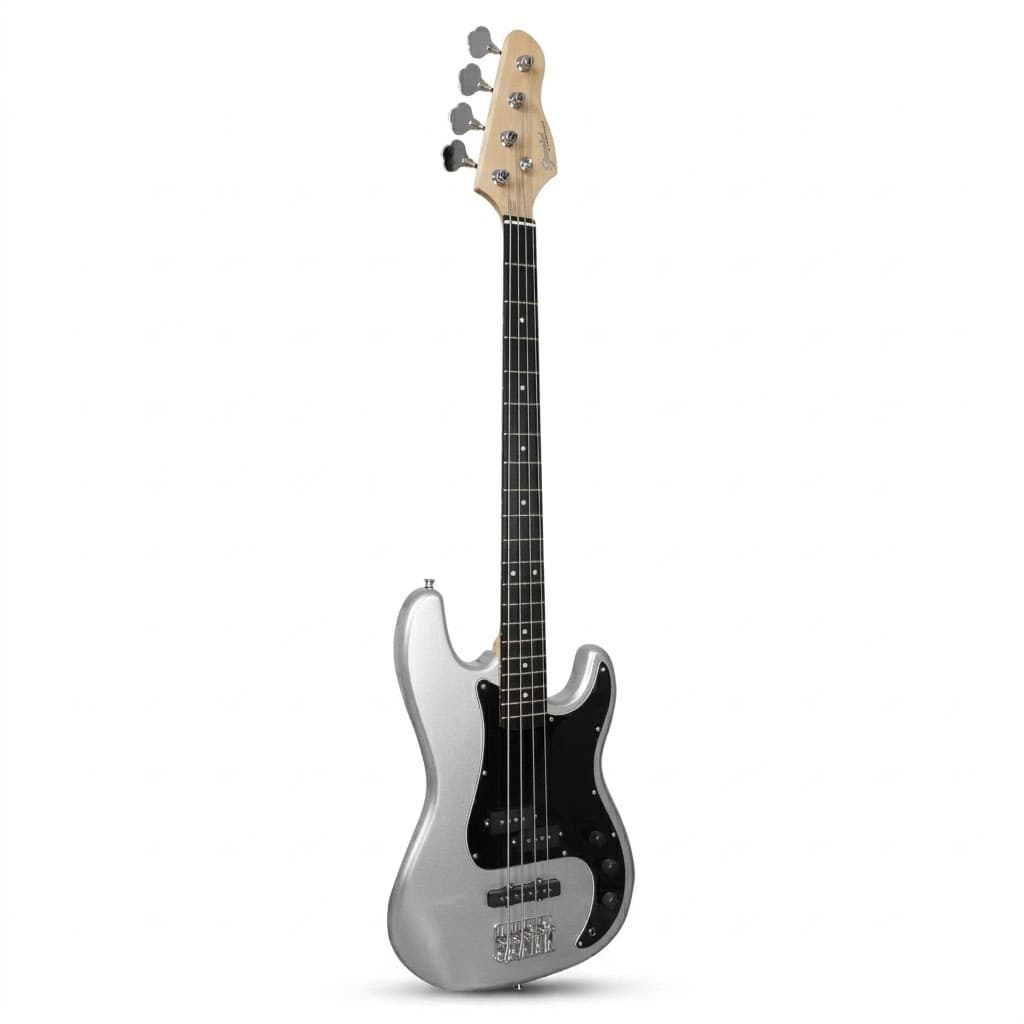 Contra Baixo Giannini GP-100 Silver 4 Cordas